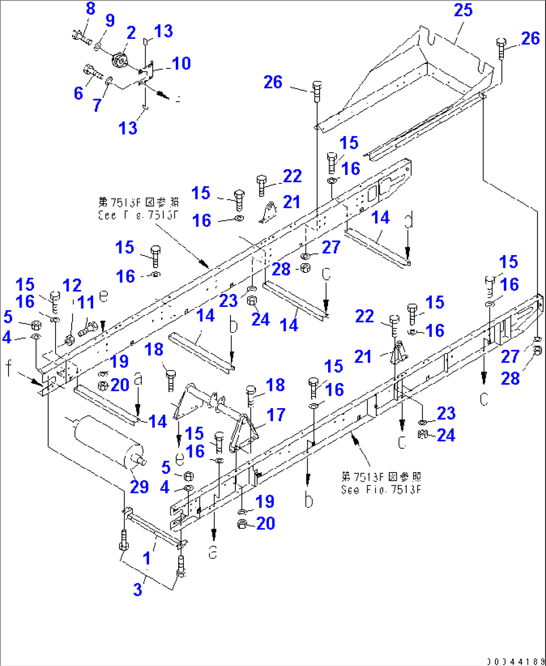 1ST CONVEYOR (1/4)(#1214-)