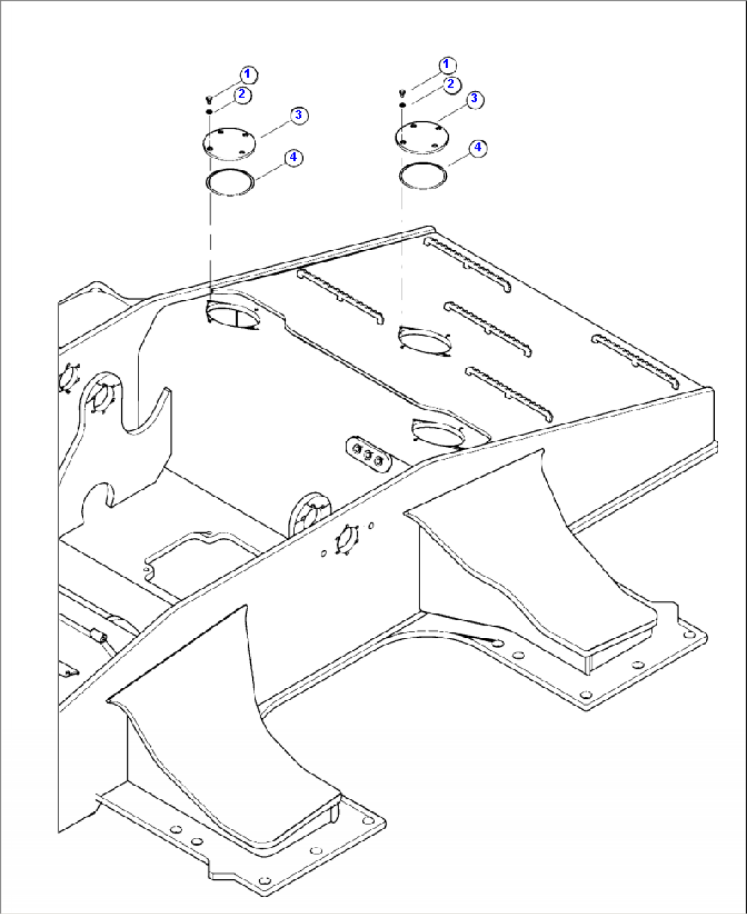 R3000-01A0 TRACK FRAME COVERS