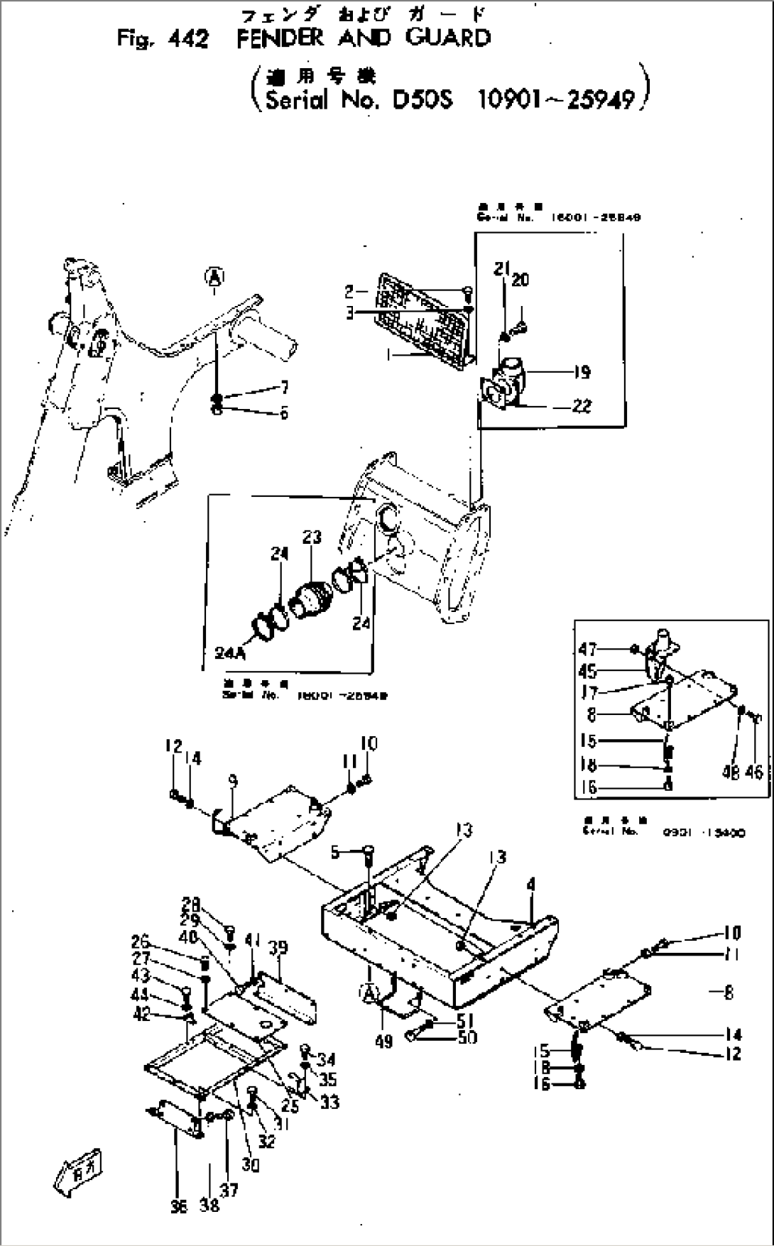 FENDER AND GUARD(#10901-)