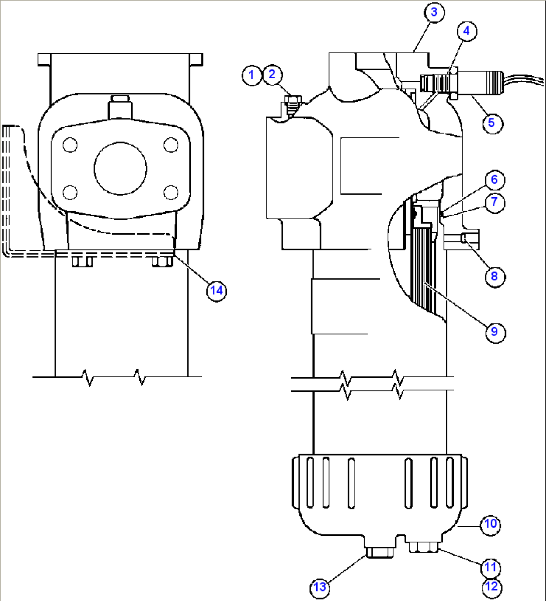 HI-PRESSURE FILTER ASSEMBLY (PB9715)
