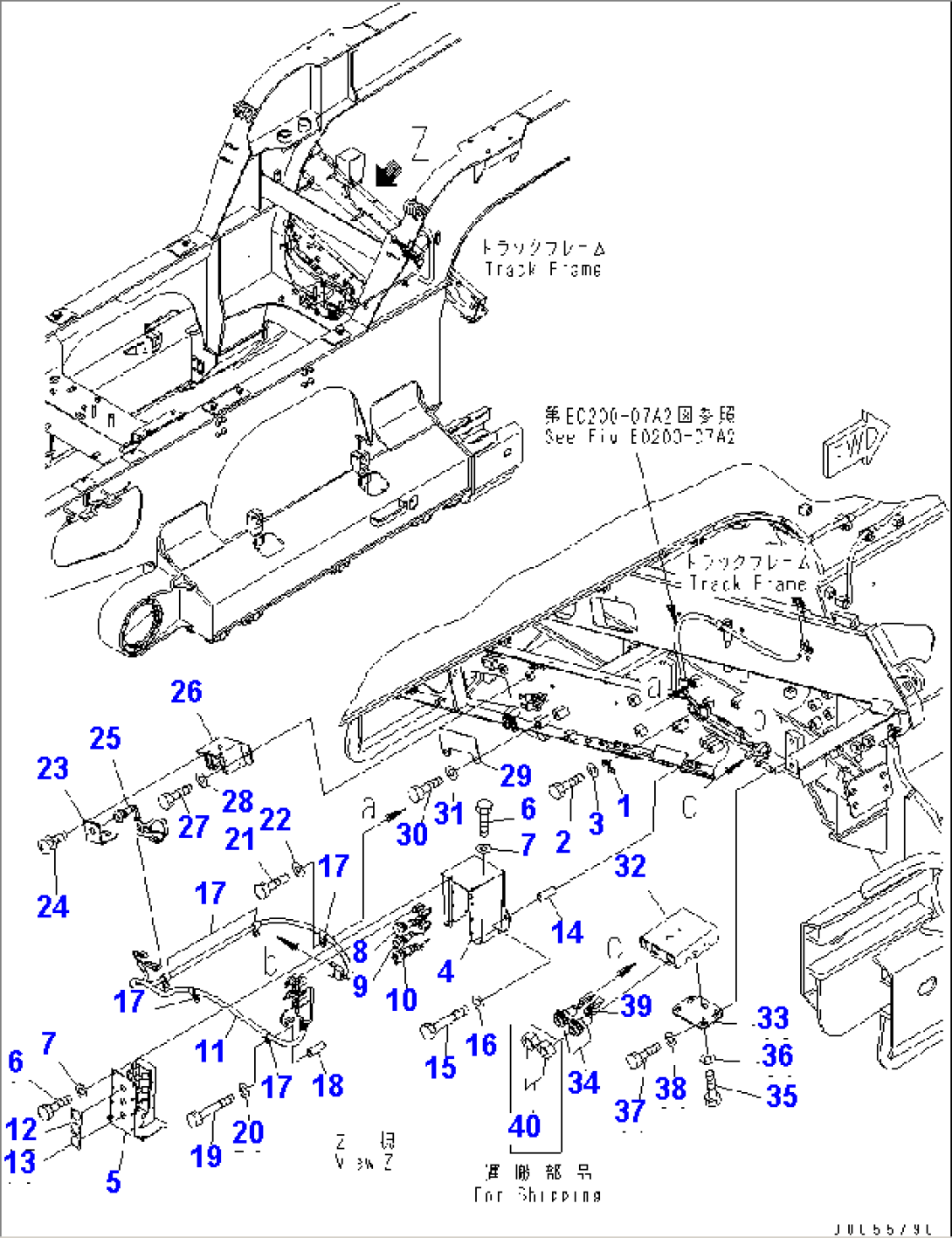 WIRING (SWITCH BOX) (SIDE CONVEYOR SPEC.)(#2001-)