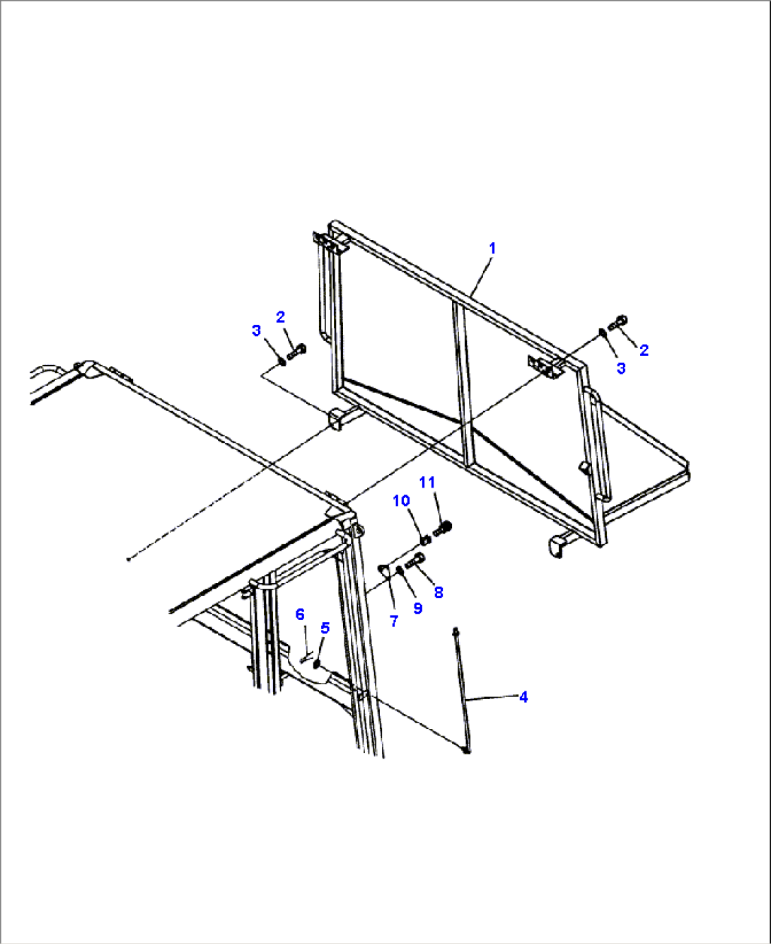 K3110-01A0 CAB GUARD