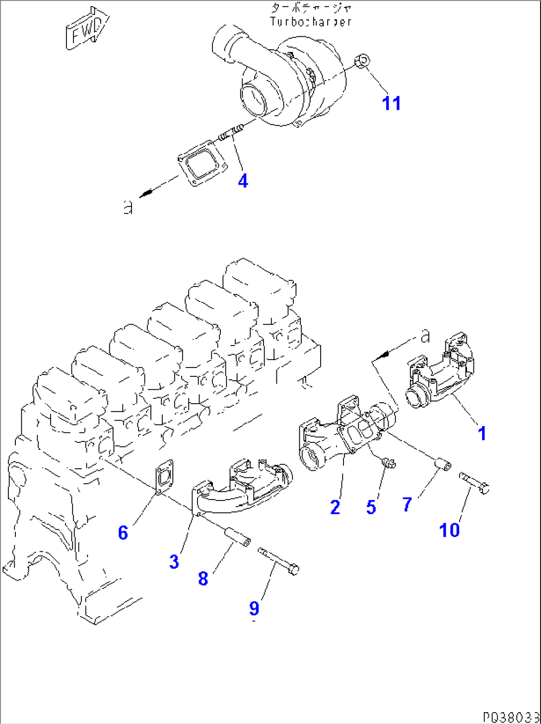 EXHAUST MANIFOLD(#19810-20659)