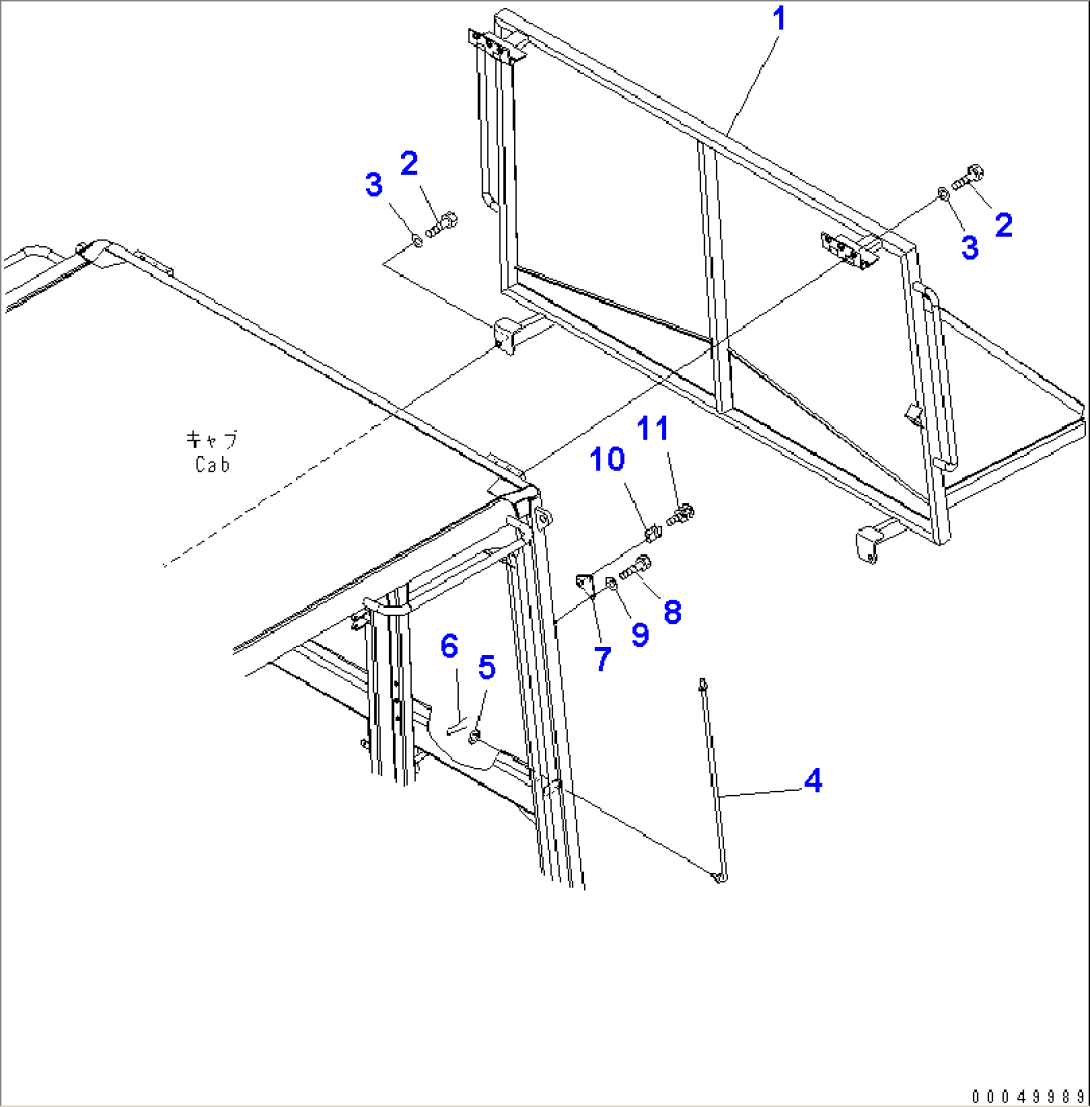 CAB GUARD(#2001-)