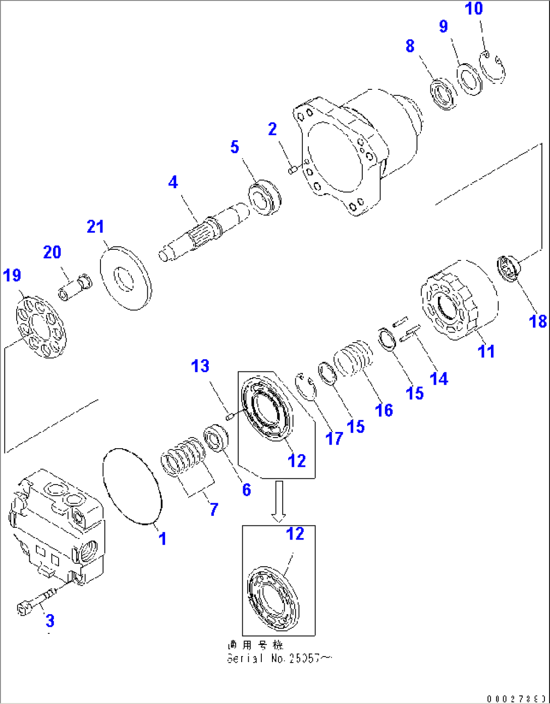FAN MOTOR (2/2) (COLD WEATHER (B) SPEC.)