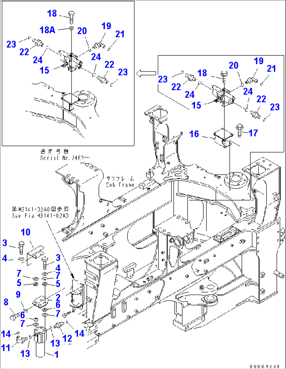 BRAKE CONTROL EQUIPMENT (FILTER AND SLACK ADJUSTER)(#2001-)