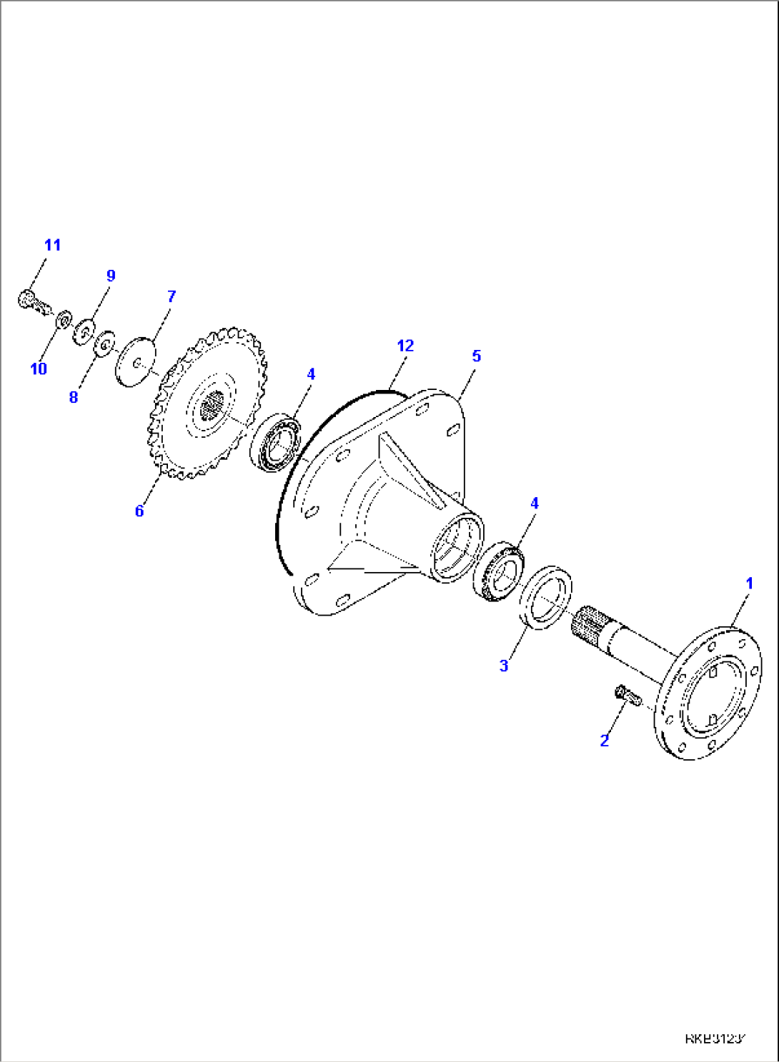 FRONT DRIVE SHAFT