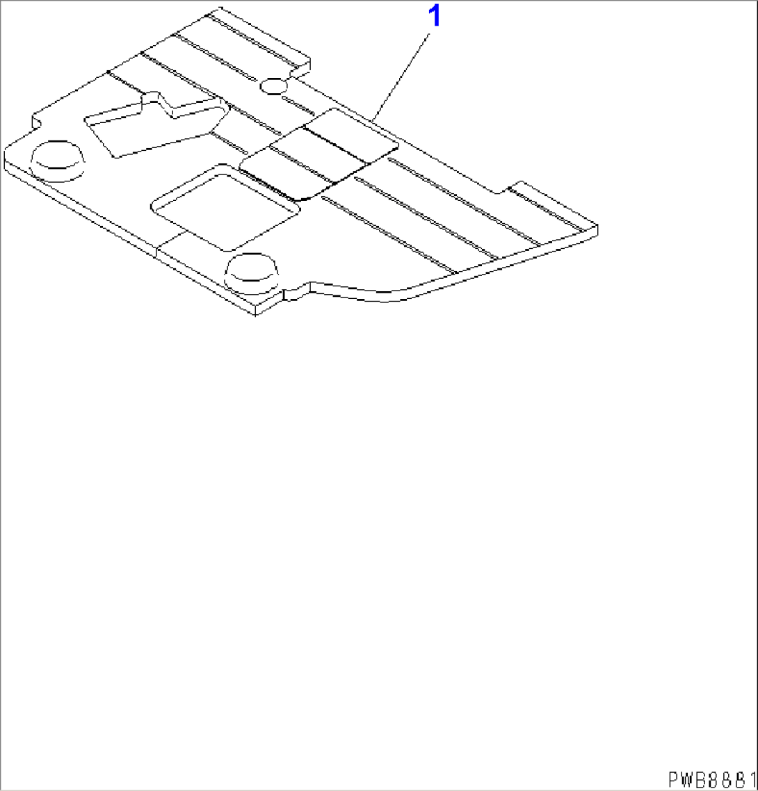 FLOOR MAT (TUNNEL SPEC.)