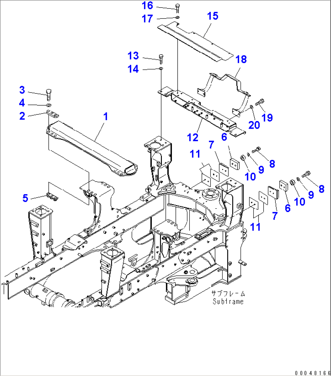 FRONT FRAME (FRAME ACCESSORY PARTS)