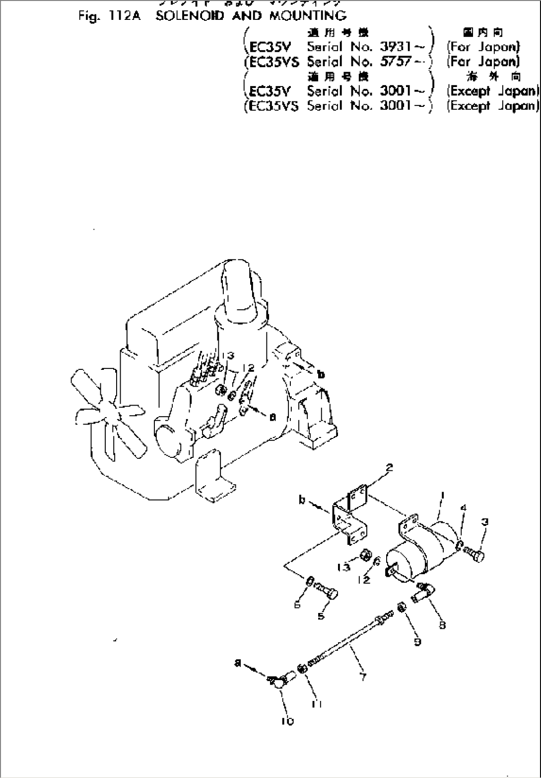 SOLENOID AND MOUNTING