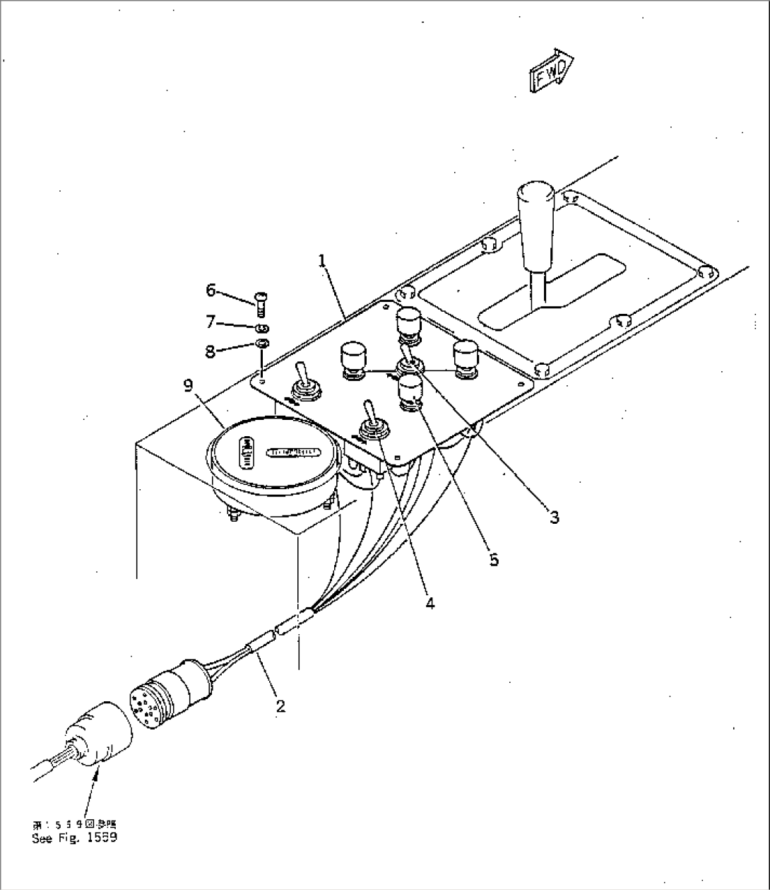 INSTRUMENT PANEL (L.H. LOWER)