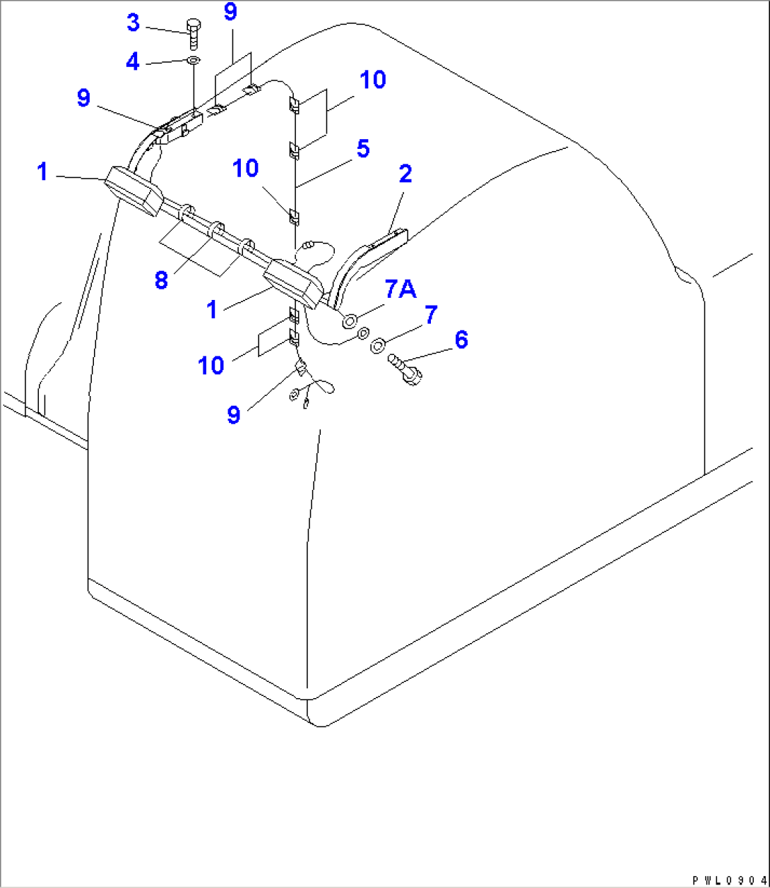 ADDITIONAL WORK LAMP
