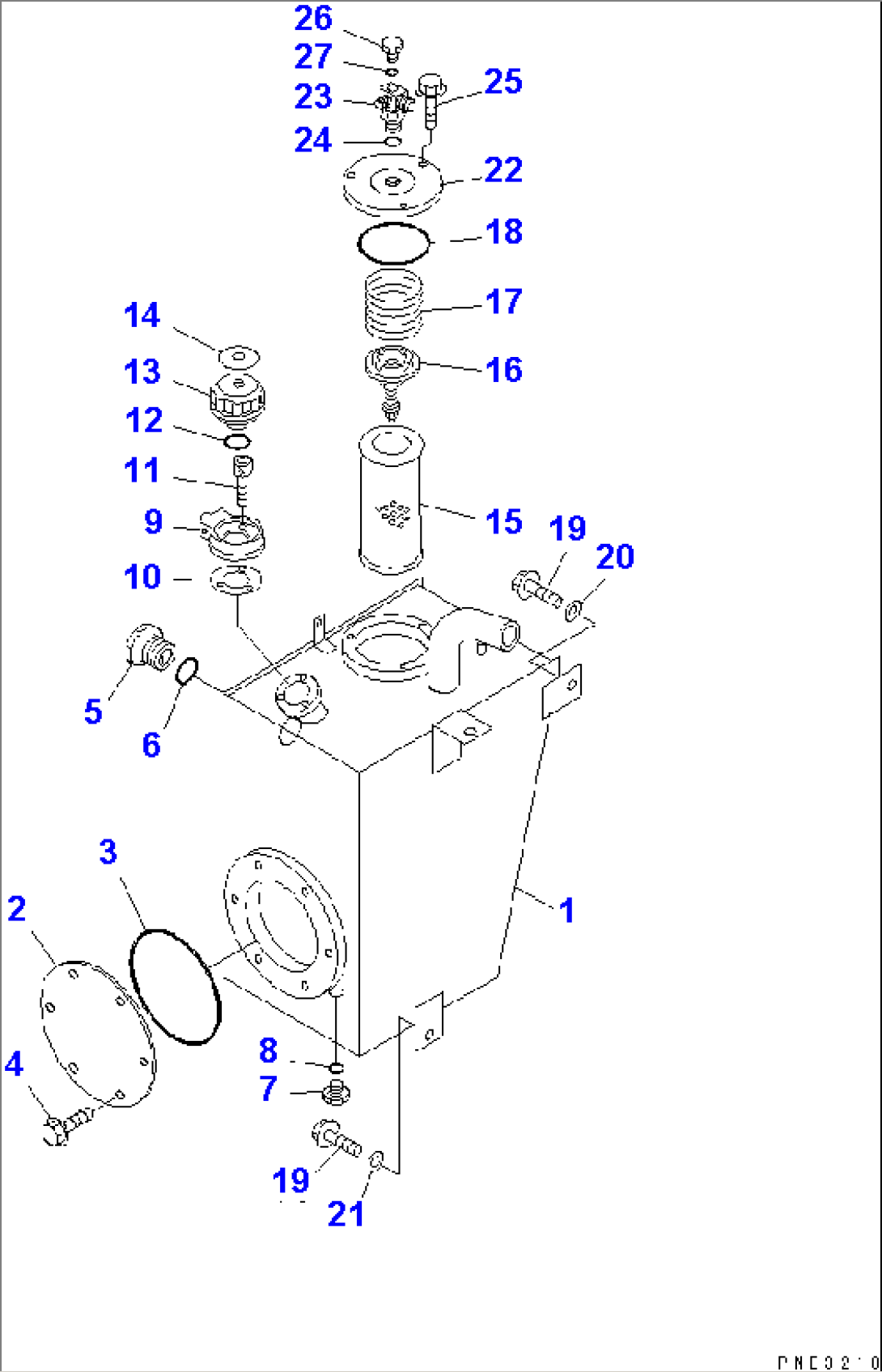 HYDRAULIC TANK