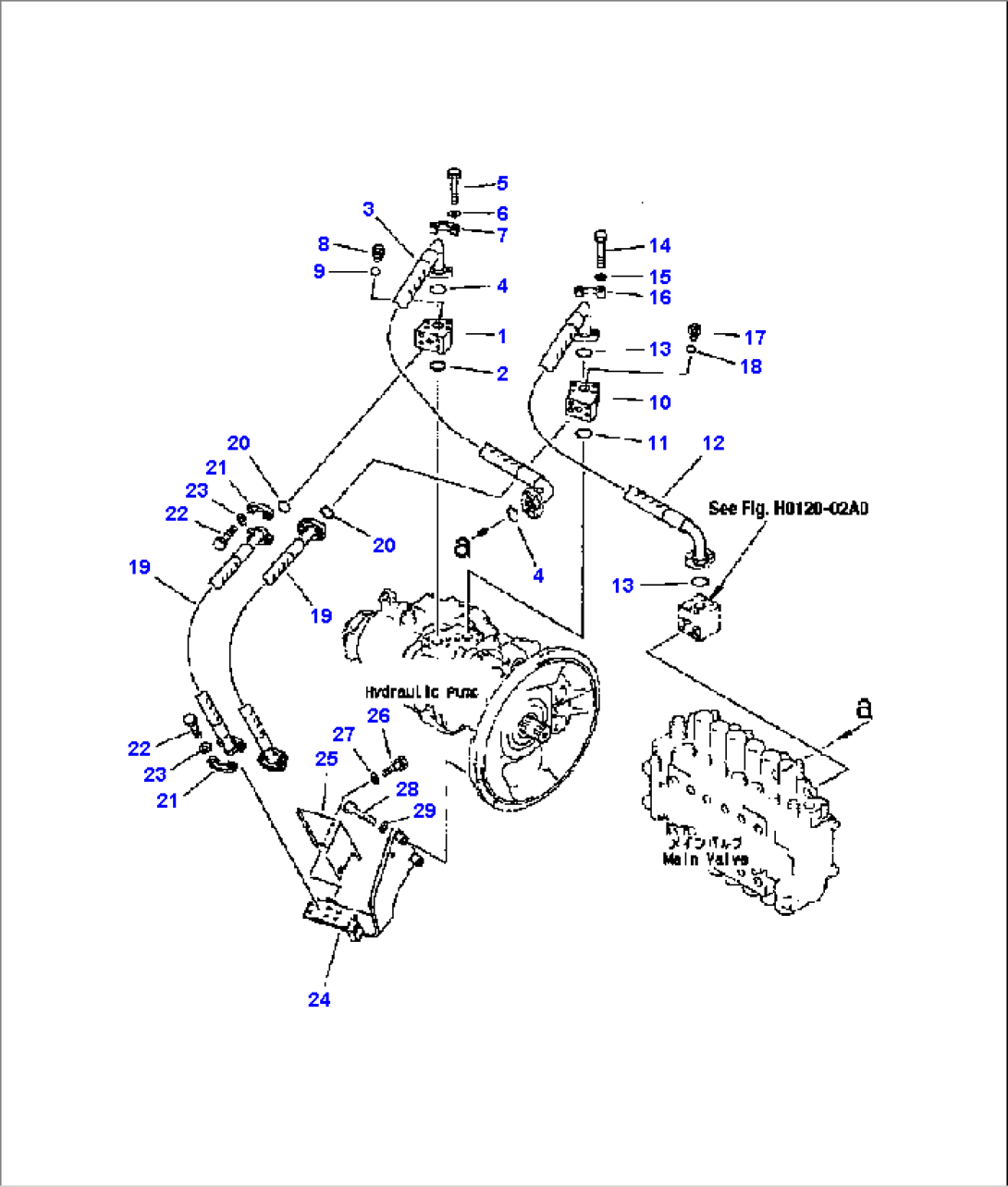 DELIVERY LINE (PC200LC-6B)