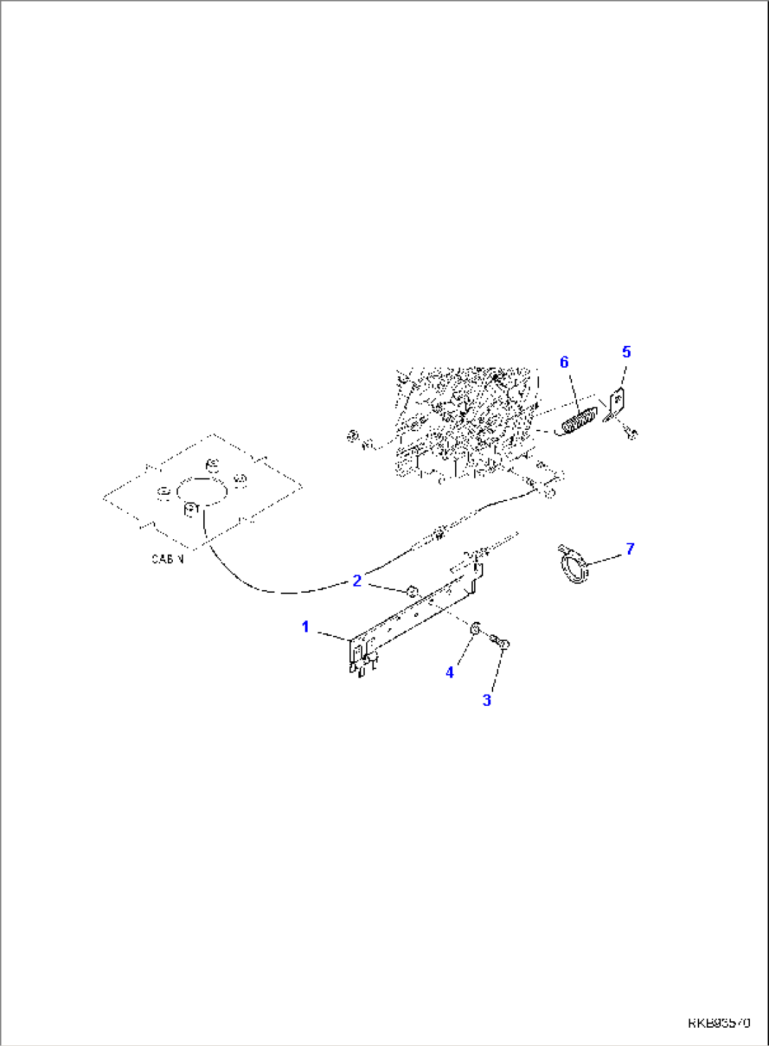ENGINE MOUNTS, RELATED PARTS (1/2)