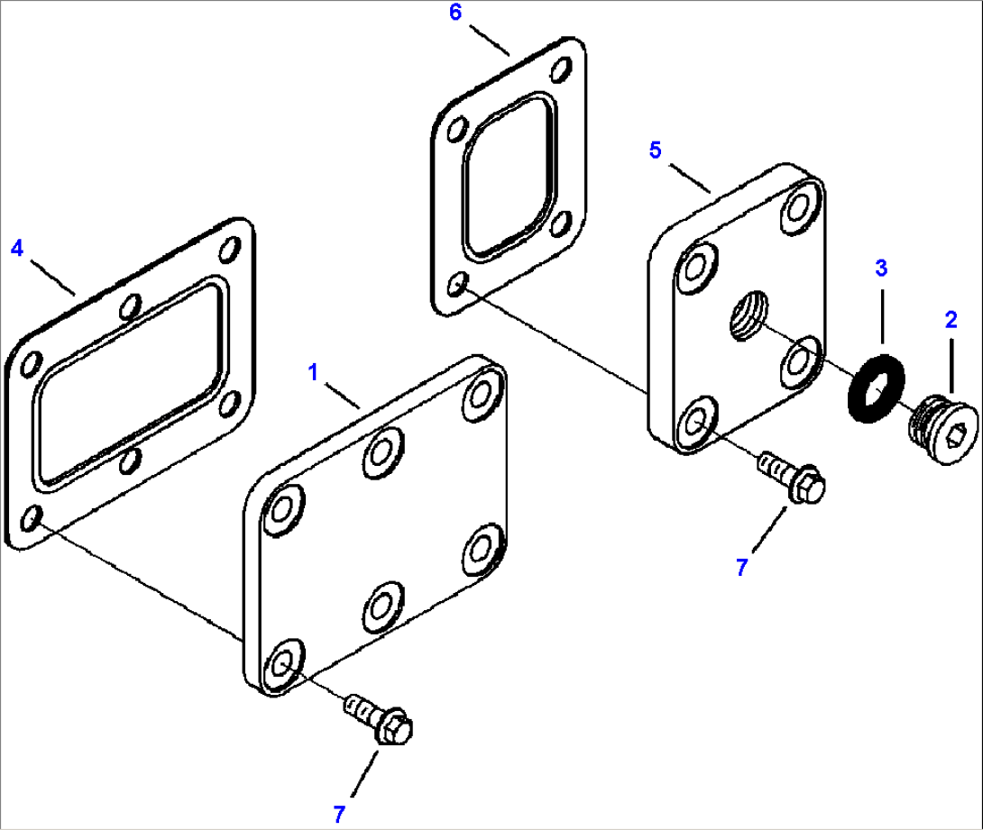 FIG. A3111-A9A1 OIL BYPASS FILTER