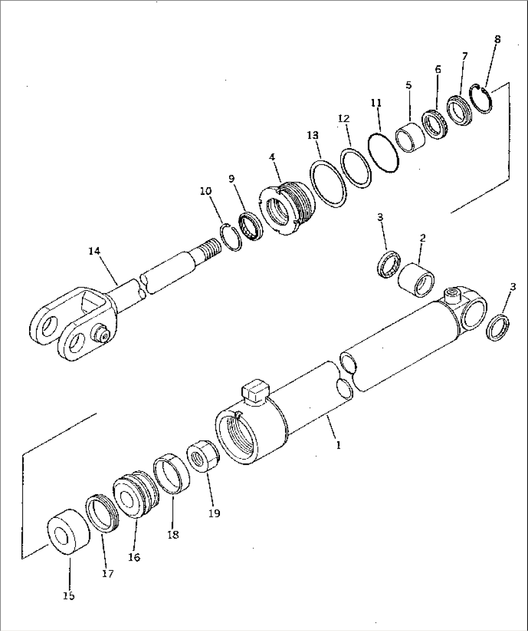 LIFT CYLINDER (FOR HIGH LIFT)(#10001-11999)