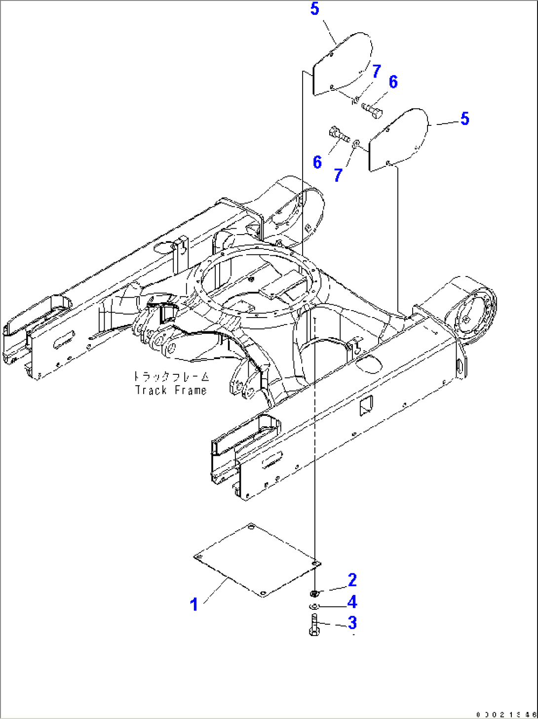 TRACK FRAME COVER