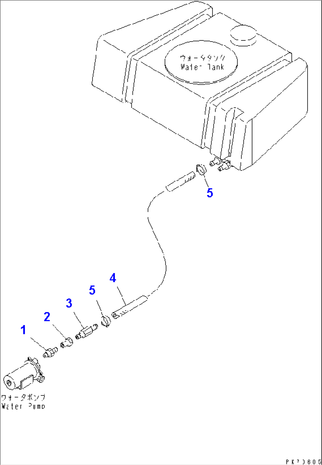 WATER PIPING (5/5) (DRAIN LINE)