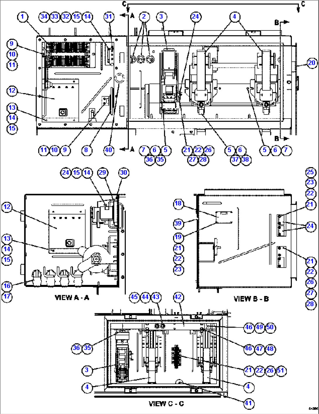 CONTROL CABINET - CONTACTOR BOX PC3476