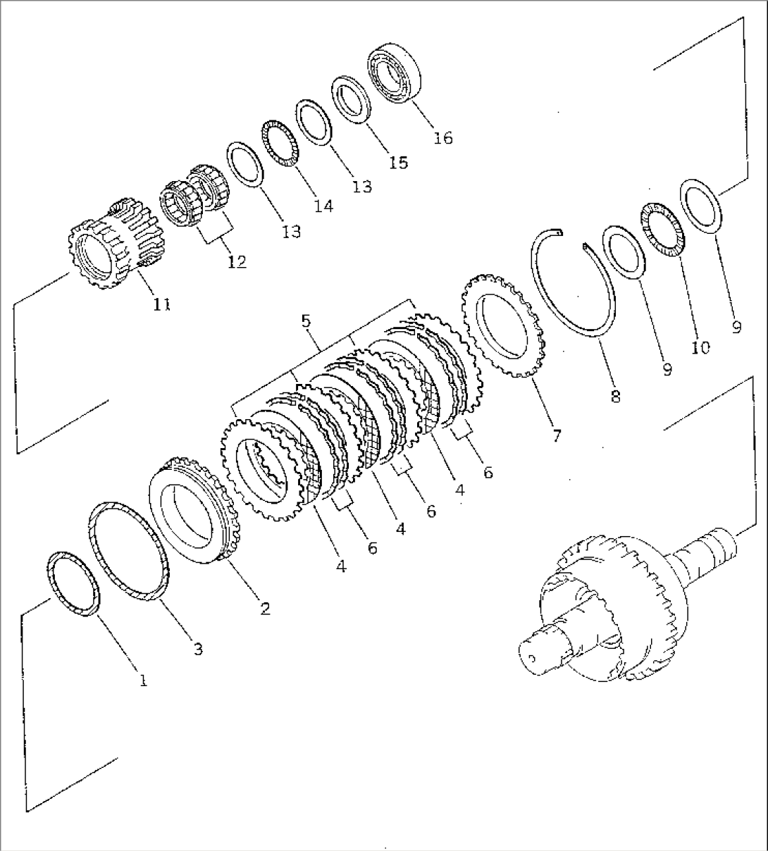 3RD CLUTCH (TBG/ABE SPEC.)(#10001-19999)