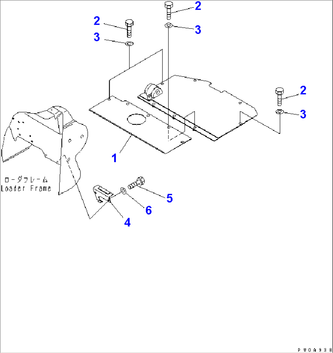 CENTER FLOOR (FOR DECEL)(#78628-)