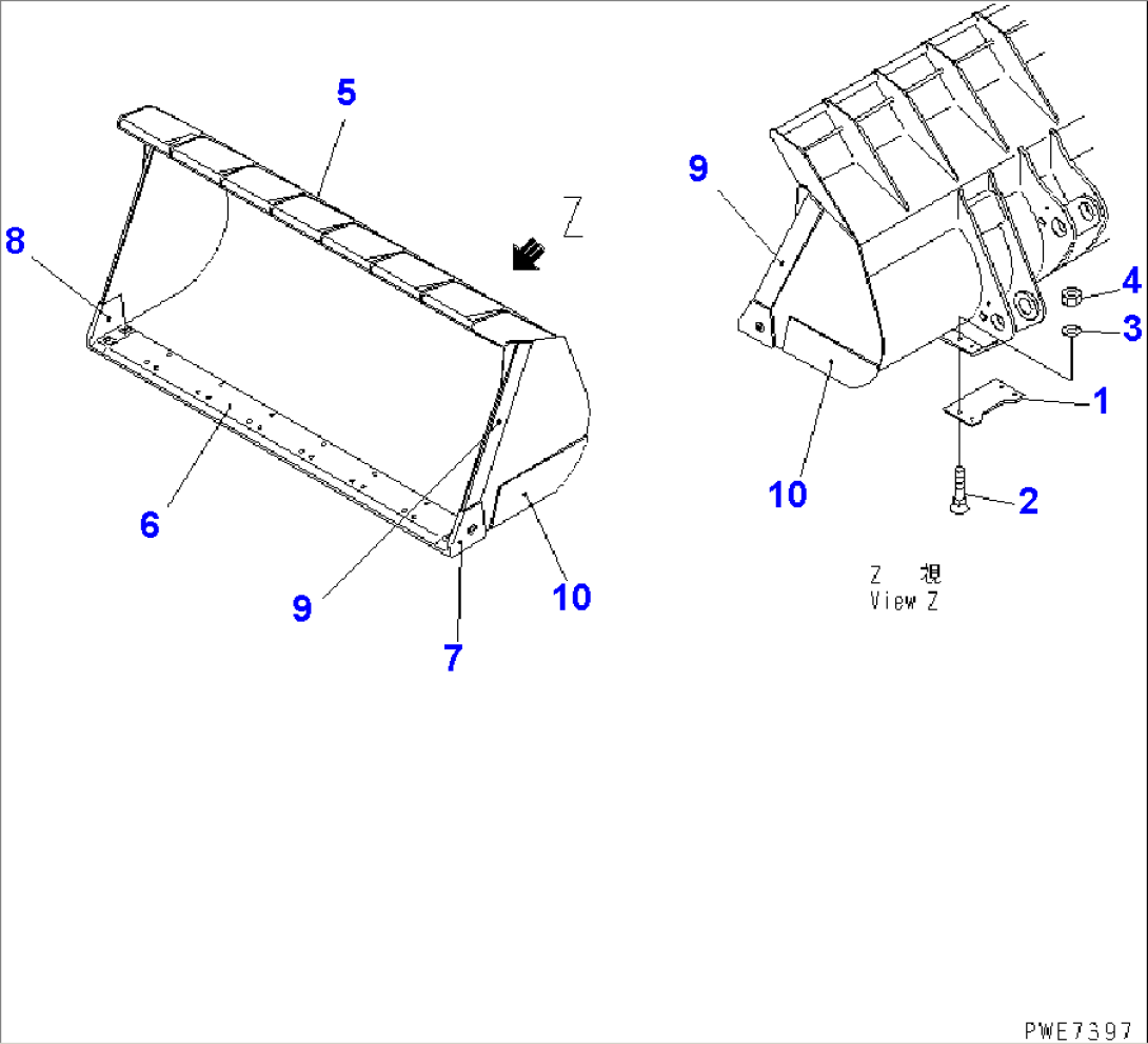 BUCKET¤ 6.1M3
