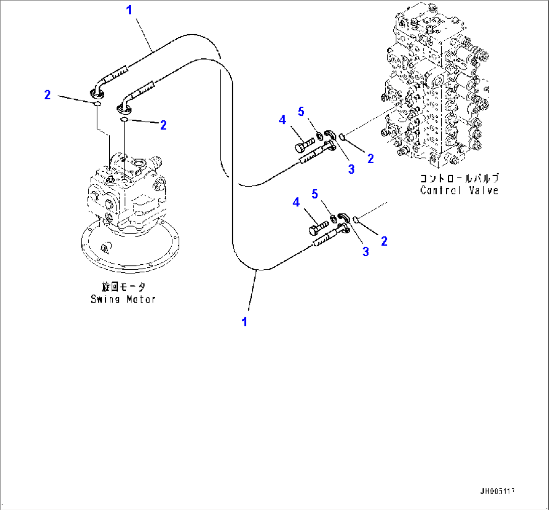 Swing Piping (#90001-)