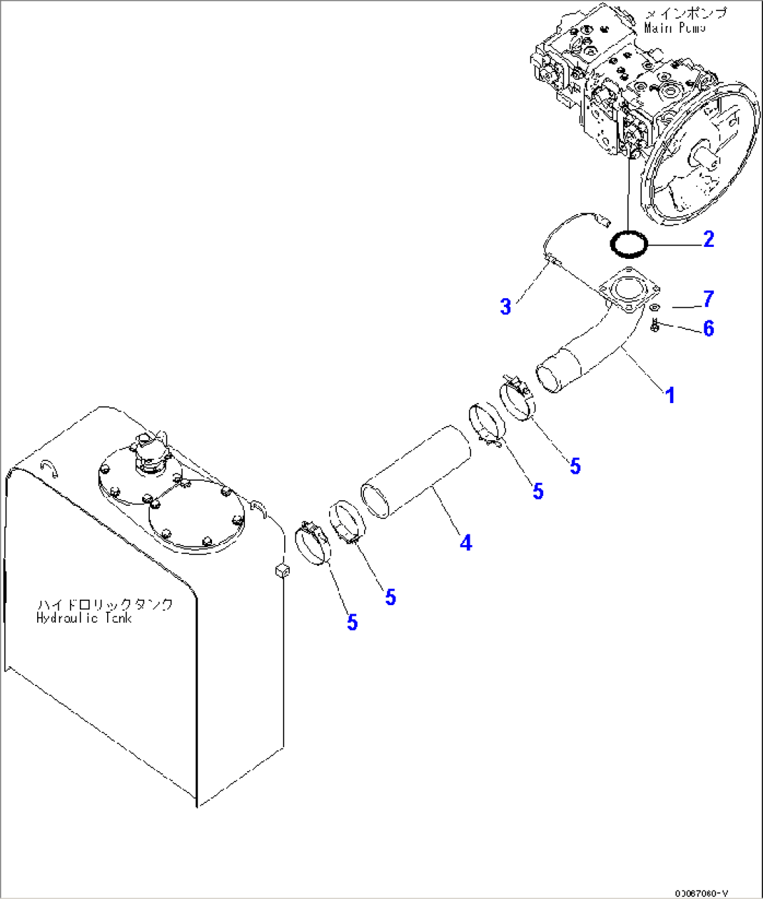 SUCTION LINE(#C62001-)