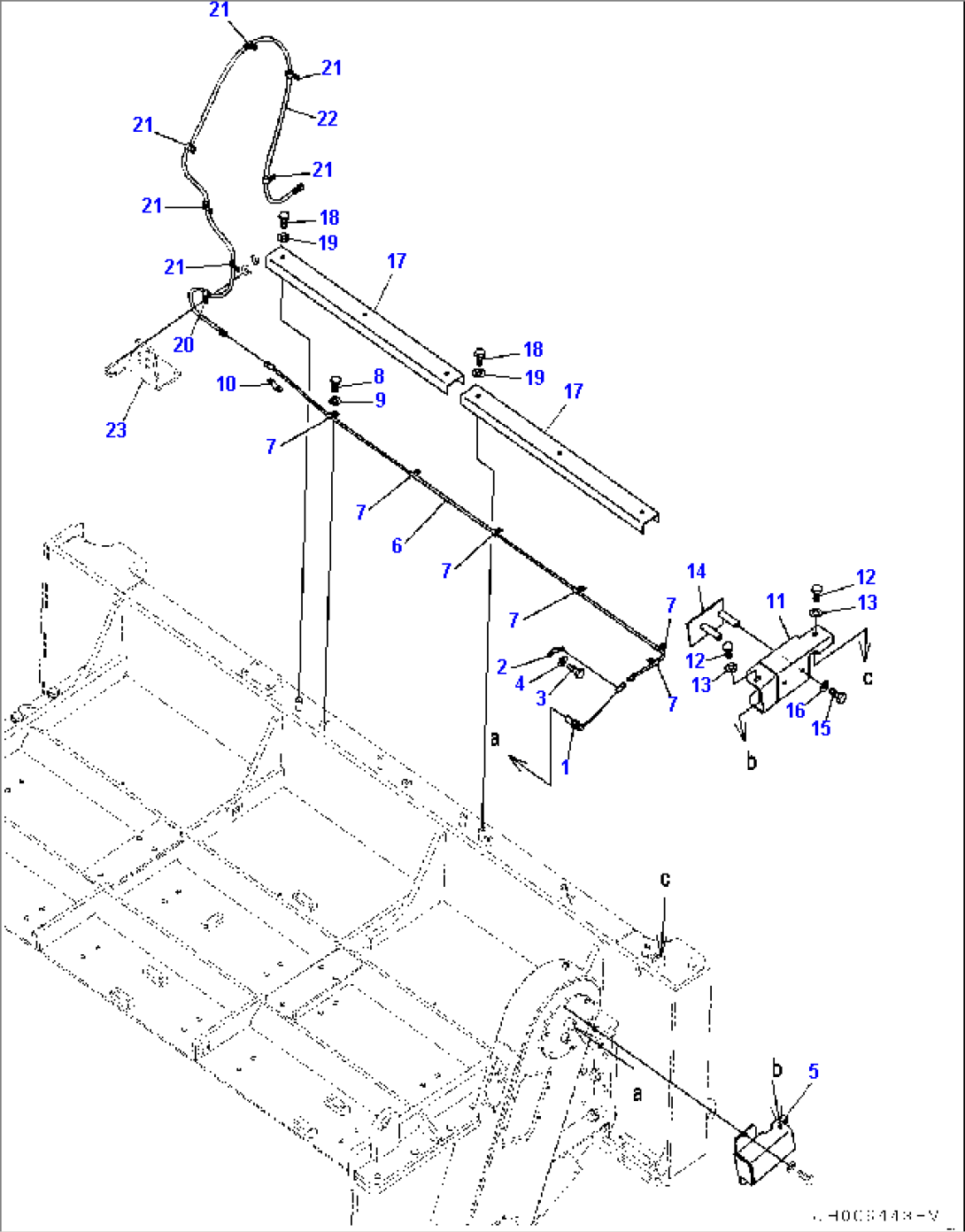 Rotor, Sensor and Wiring Harness Mounting (#1006-)