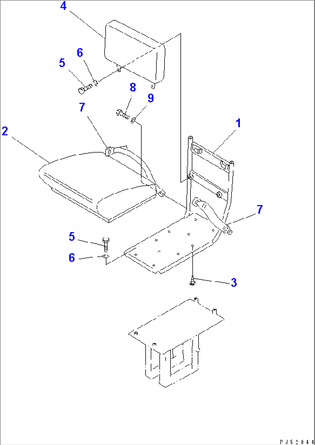 AUXILIARY SEAT(#4001-4500)