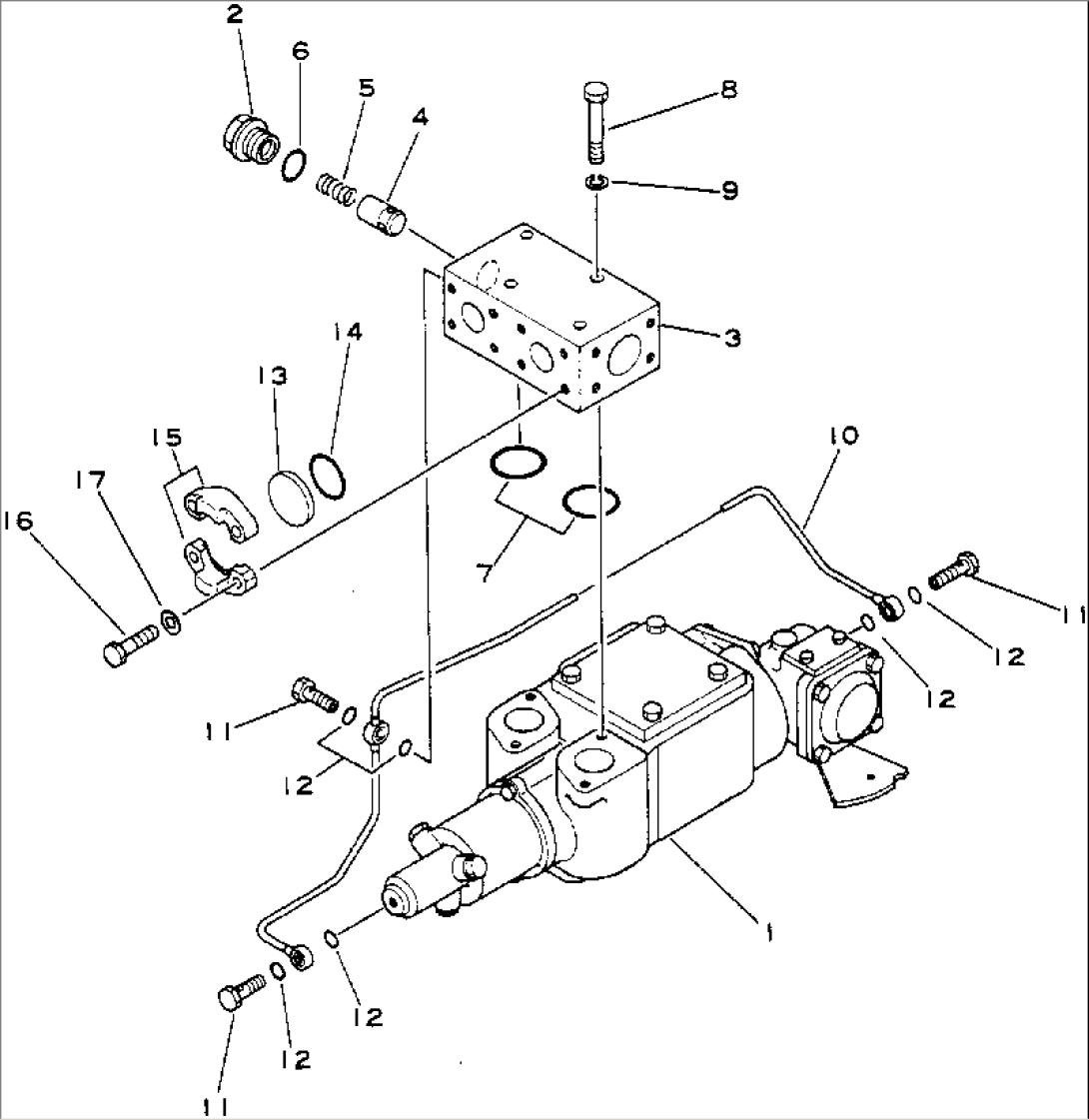 HOIST VALVE AND RELIEF VALVE