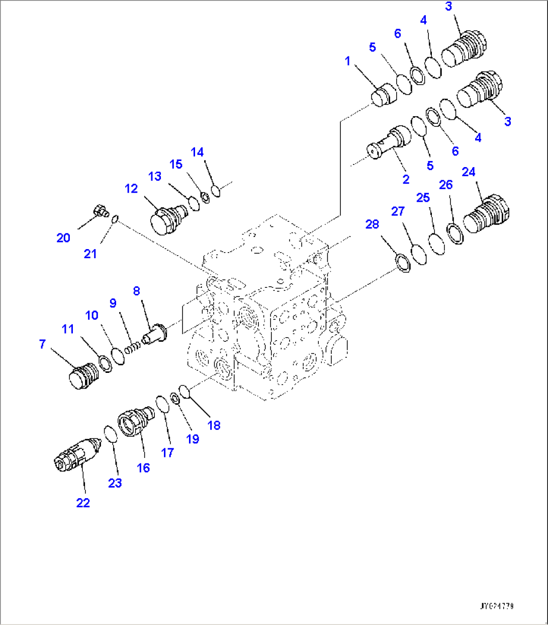 Control Valve, 2-Valve (4/5) (#10001-)