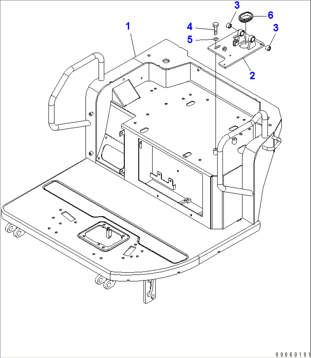FLOOR FRAME (FRAME AND BASE) (CANOPY)