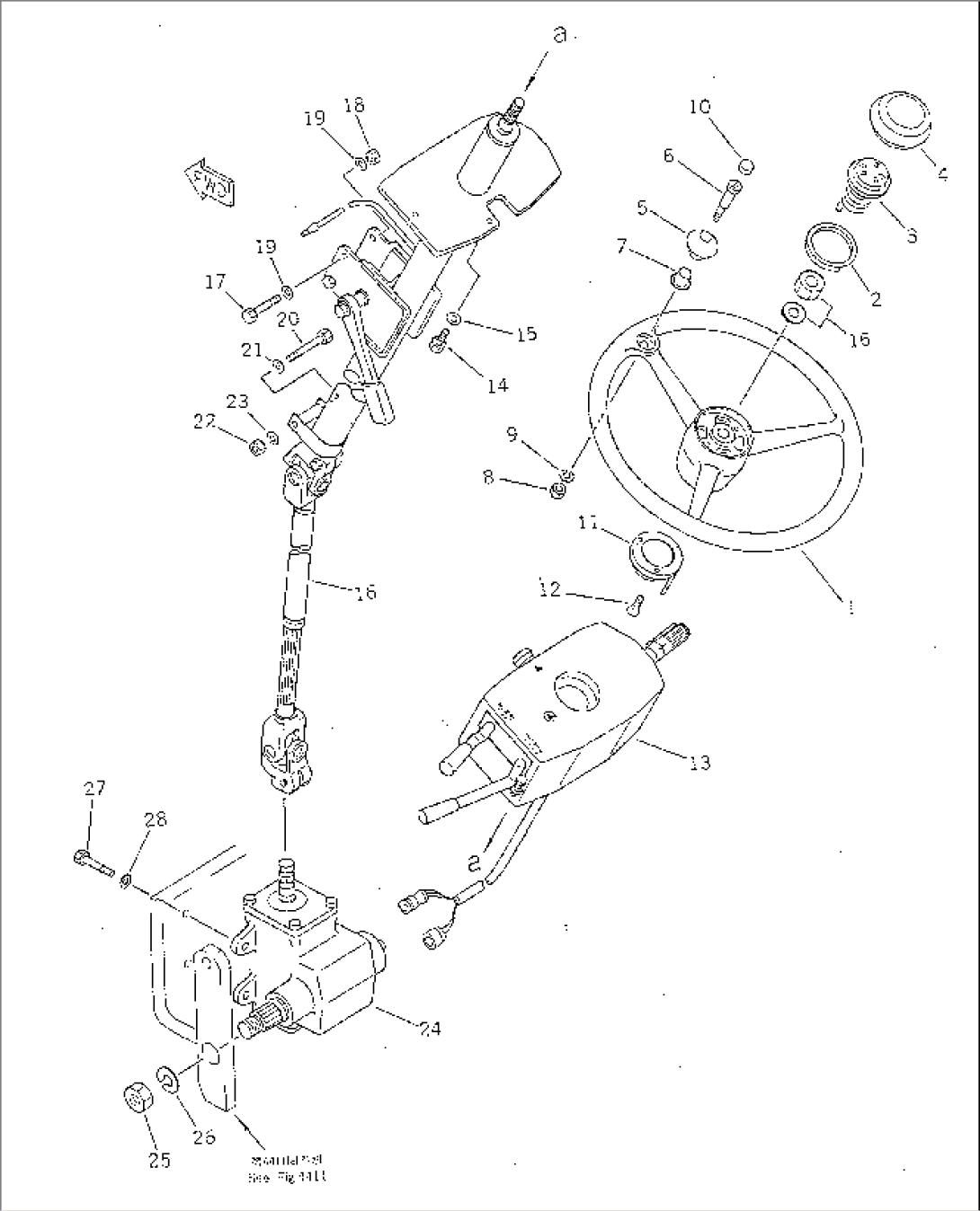 STEERING CONTROL AND TRANSMISSION CONTROL(#10001-19999)
