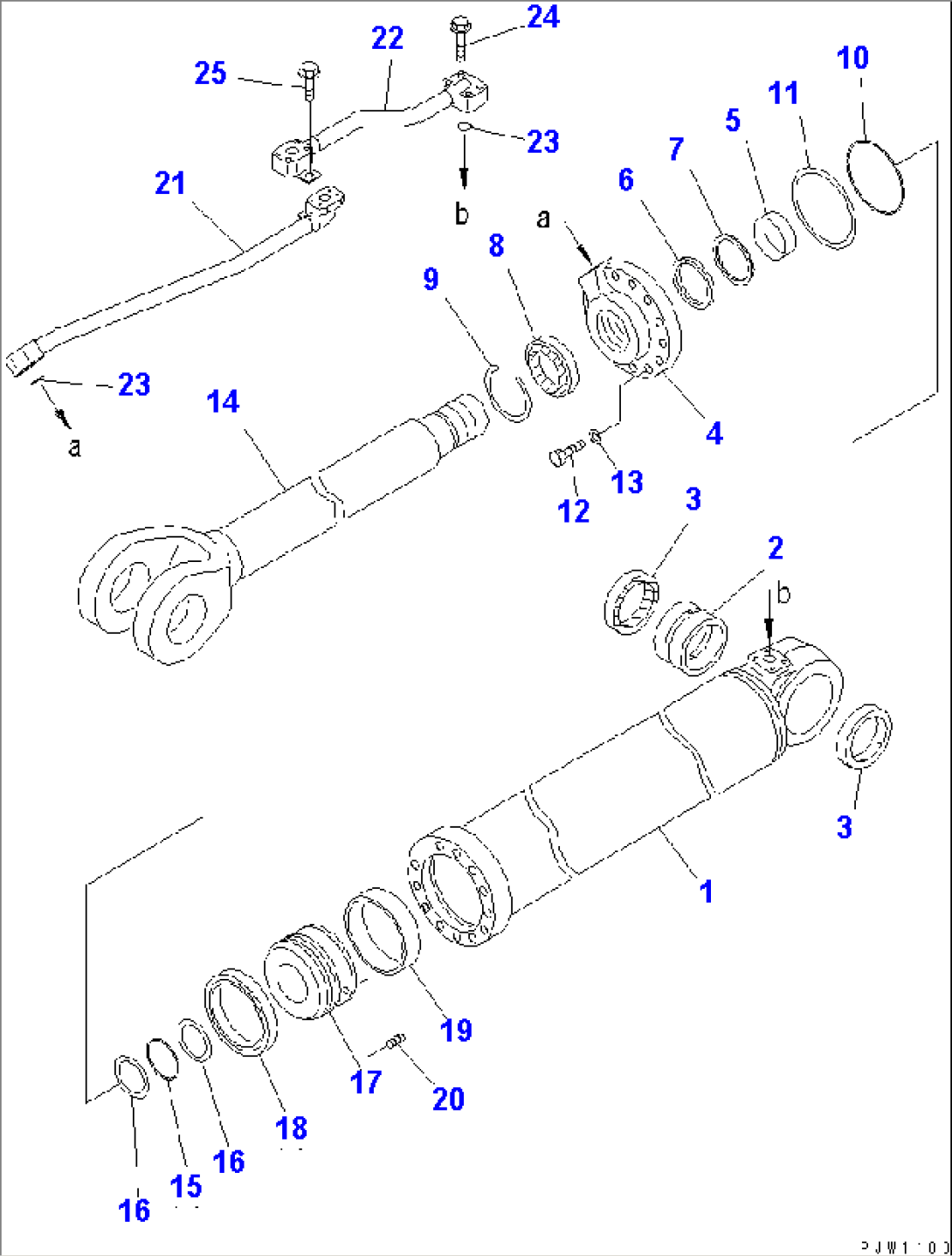 LIFT CYLINDER (INNER PARTS)