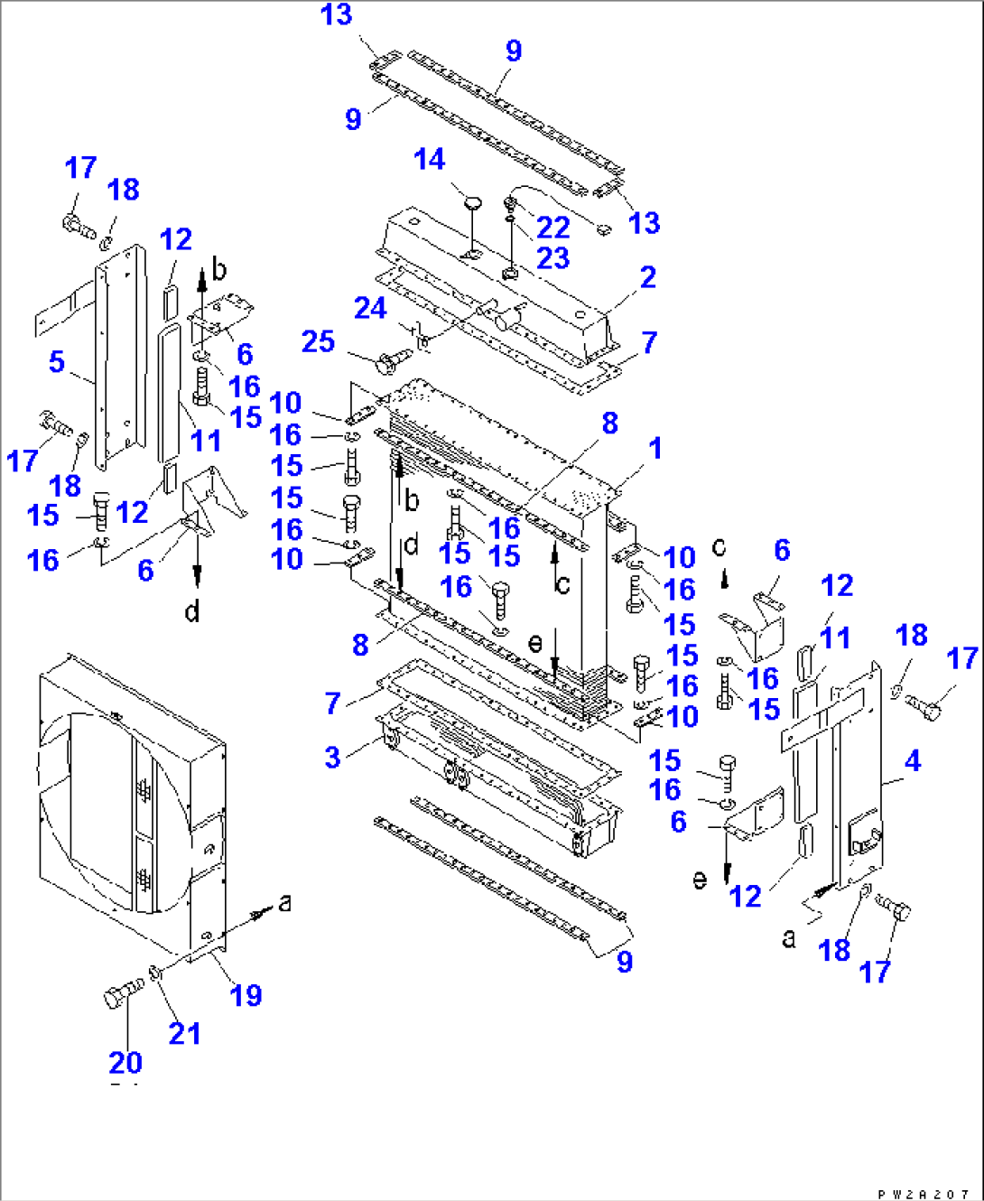 RADIATOR (RADIATOR PARTS)