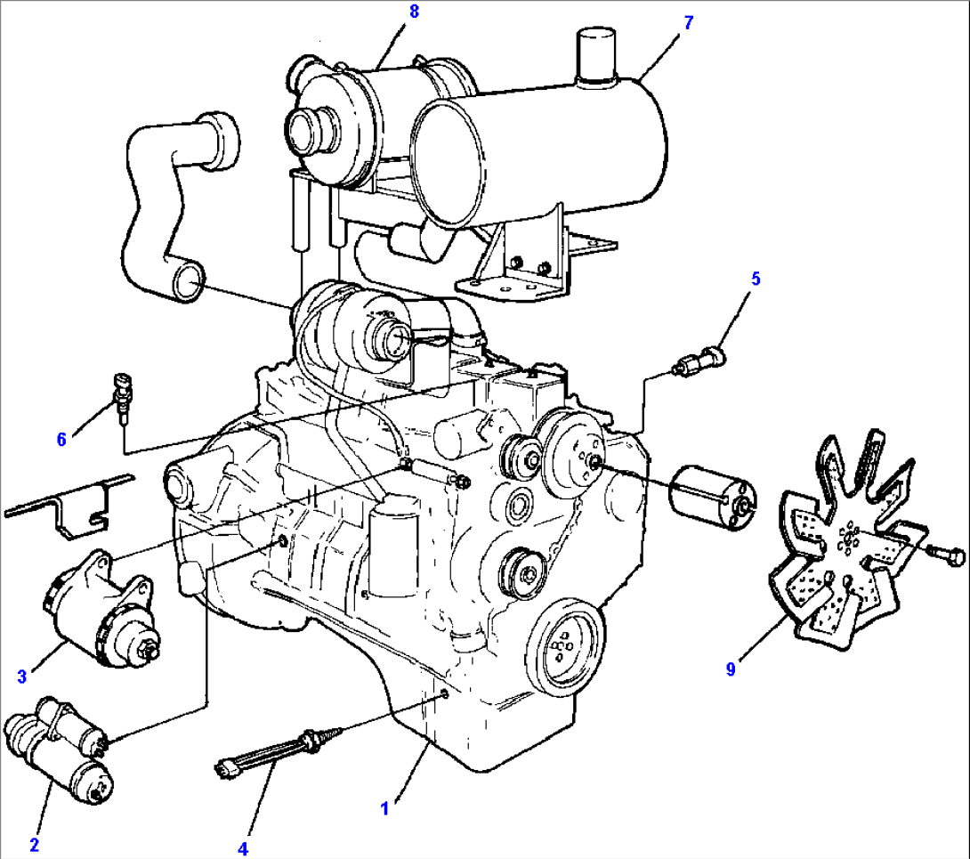 ENGINE AND ACCESSORIES