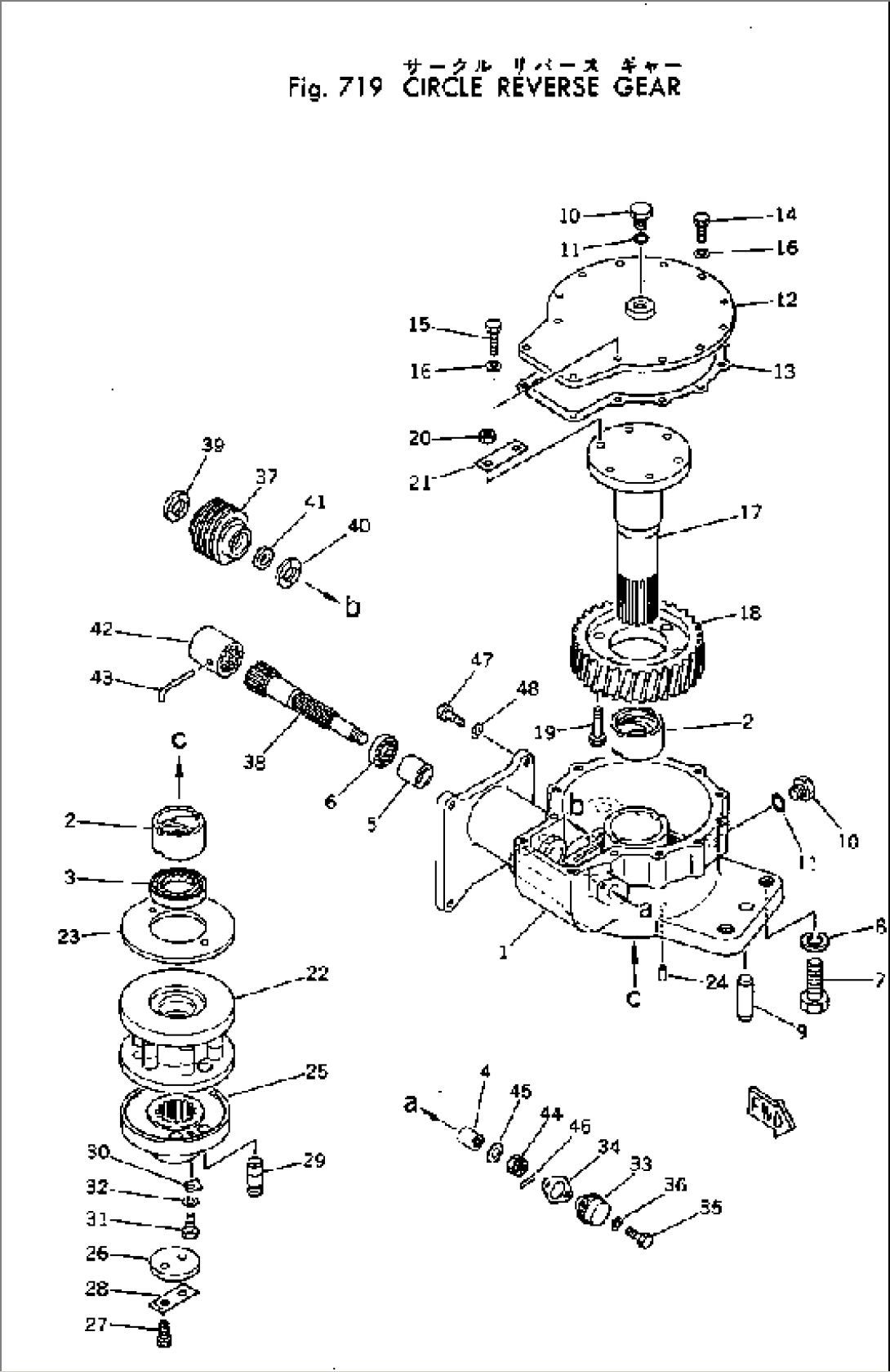 CIRCLE REVERSE GEAR