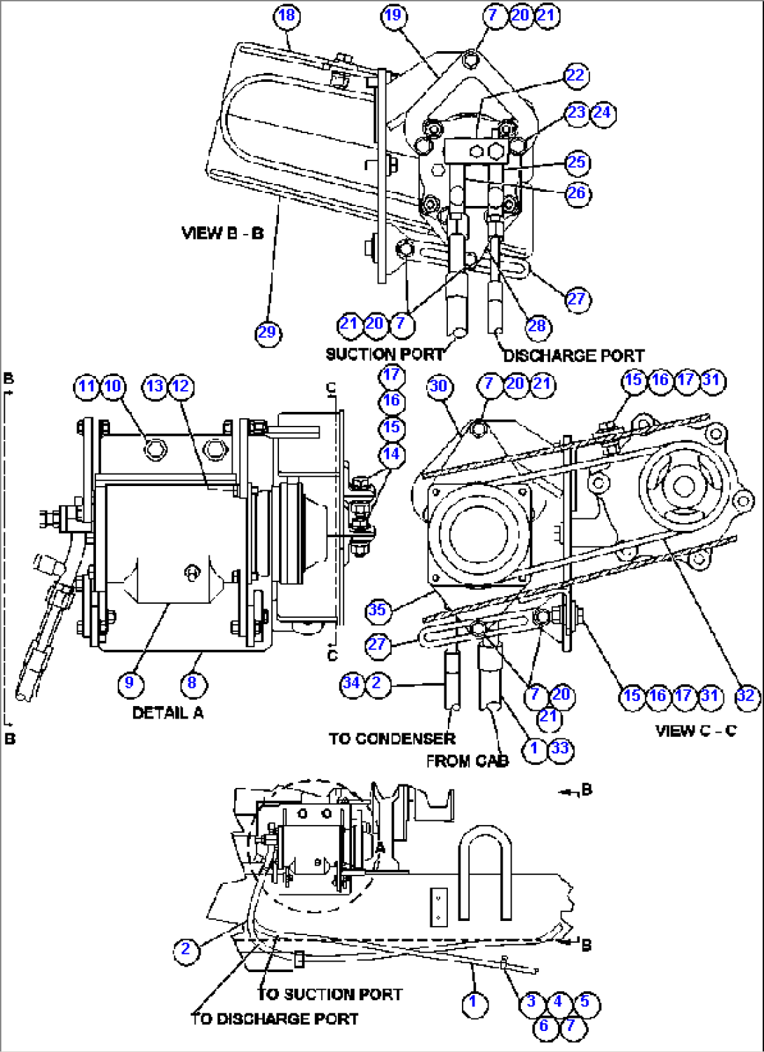 AIR CONDITIONER COMPRESSOR & INSTL