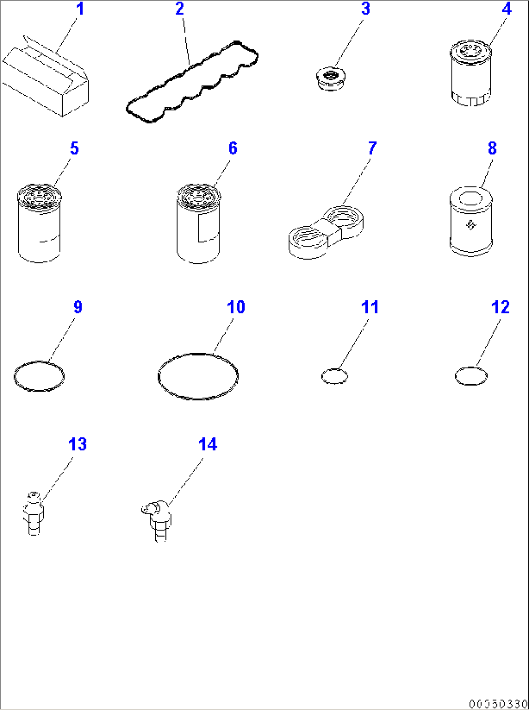 SPARE PARTS(#30001-)
