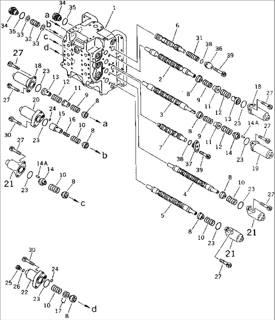 HYDRAULIC CONTROL VALVE (4/7)