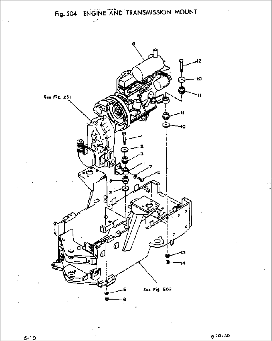 ENGINE AND TRANSMISSION MOUNT