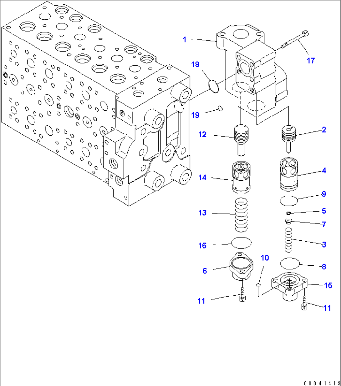 MAIN VALVE (1-ACTUATOR) (15/19)