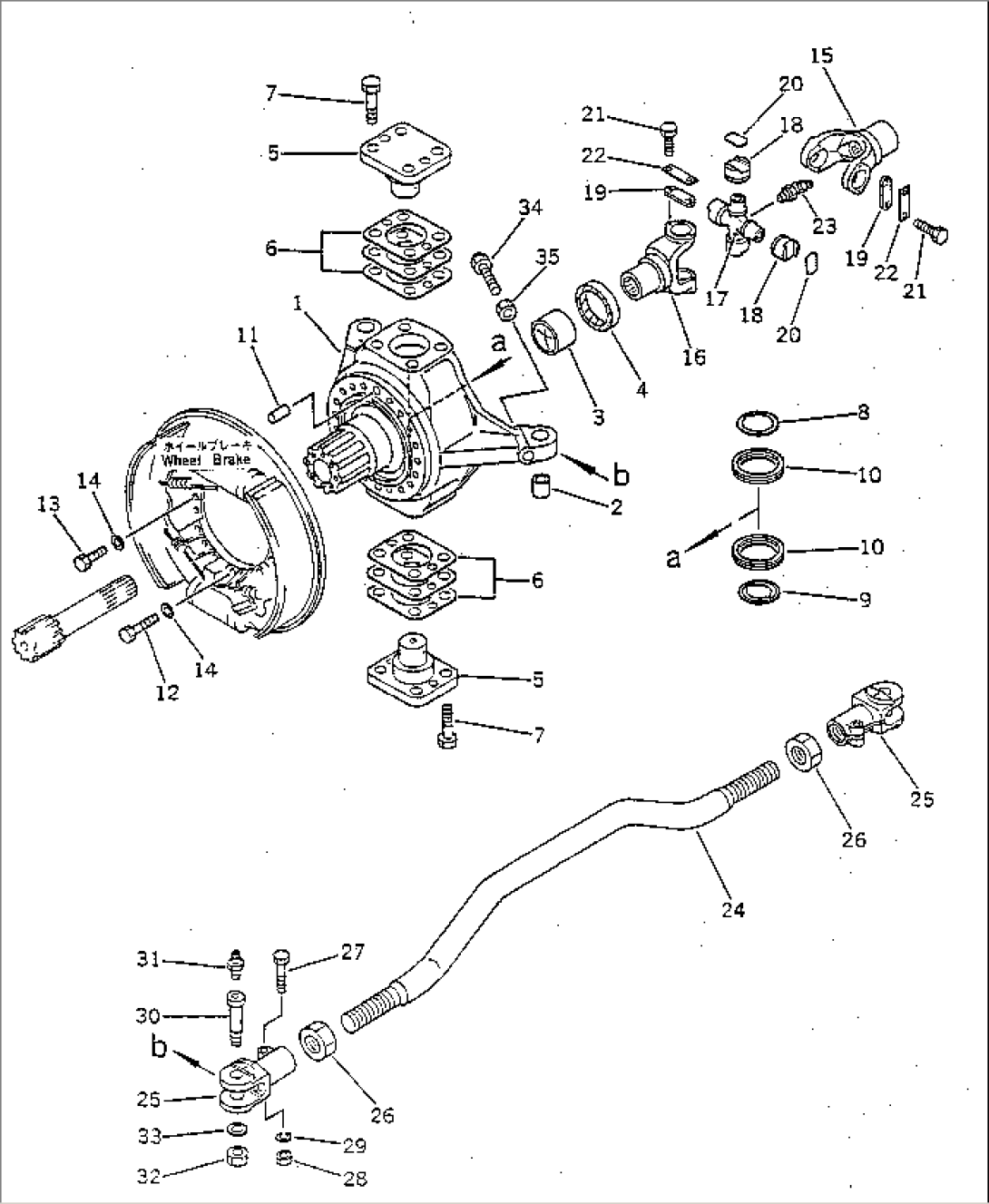 KNUCKCLE AND TIE ROD