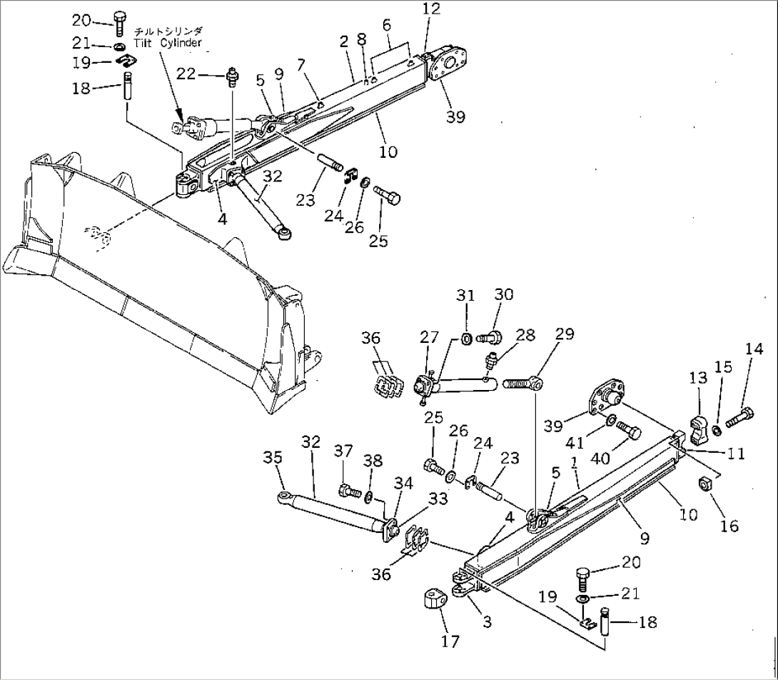 STRAIGHT TILT FRAME (REINFORCED TYPE)