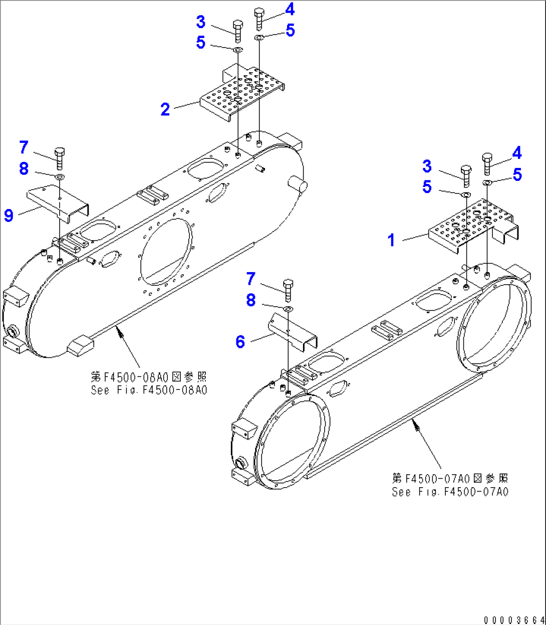 REAR AXLE (STEP) (FOR TANDEM CASE)