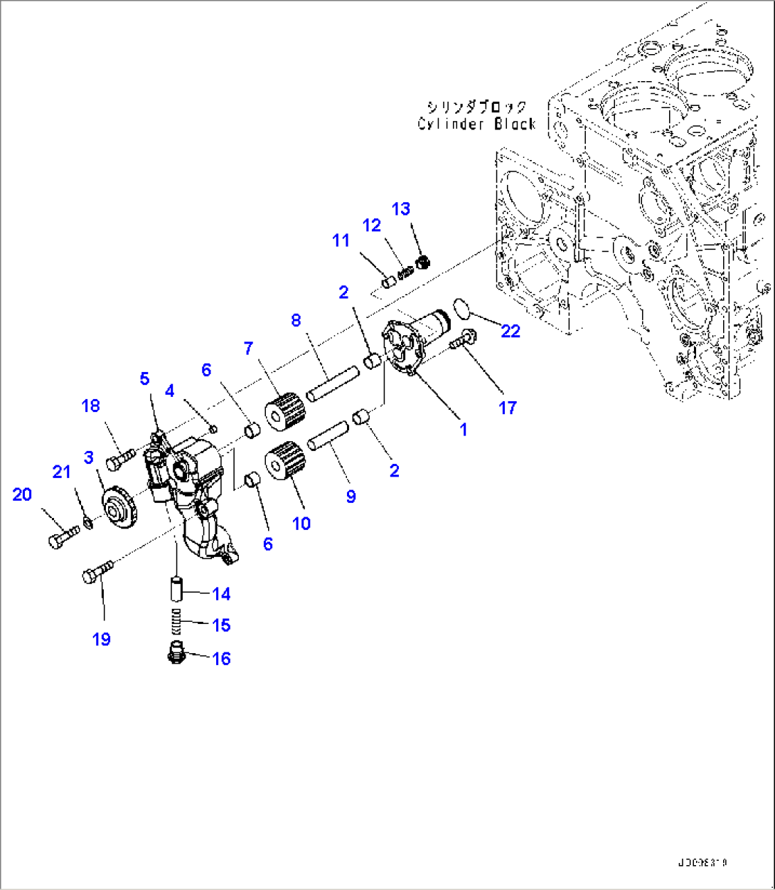 Lubrication Oil Pump (#535785-)