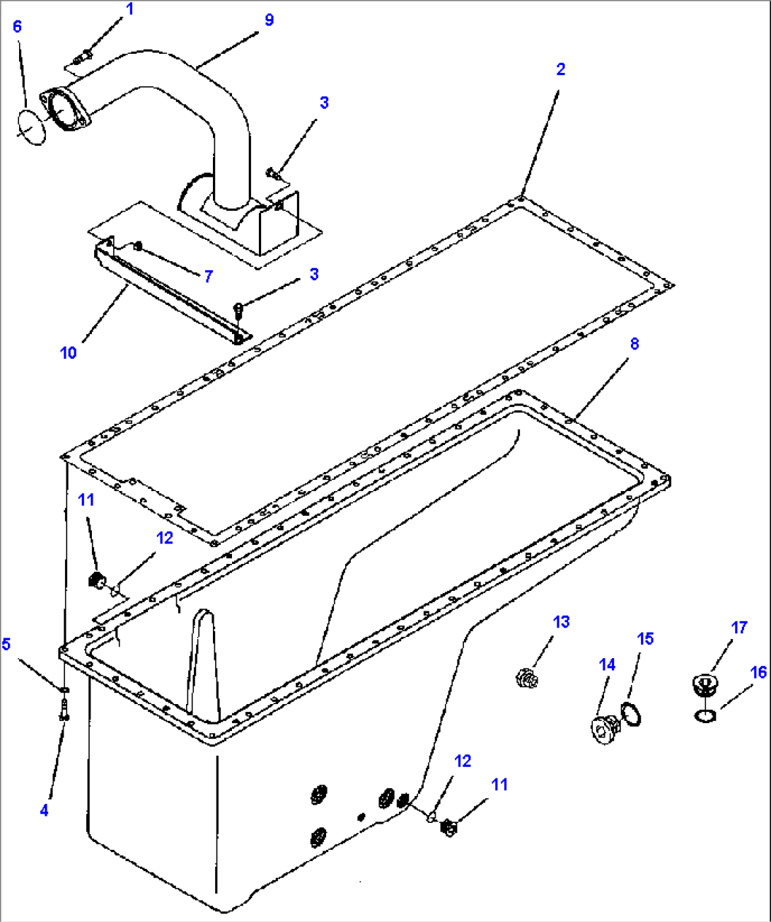 FIG. A2115-A9A2 OIL PAN