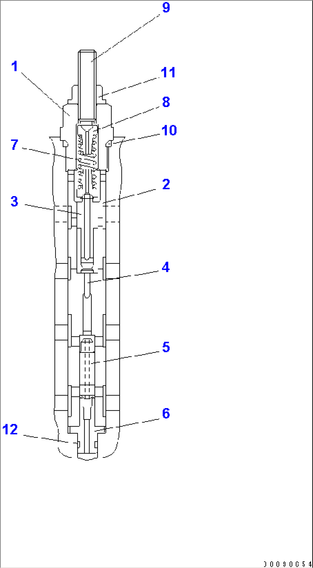 HYDROSTATIC TRANSMISSION (HST) (INNER PARTS) (PUMP) (7/17)